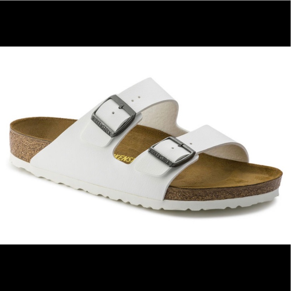 Birkenstock - Arizona in White